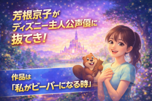 【速報】芳根京子がディズニー主人公声優に抜てき！作品は何？