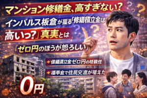 インパルス板倉が語る「修繕積立金は高い?」マンション理事で気づいた意外な真実