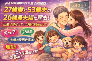 【騒然】27歳妻と53歳夫の26歳差夫婦に驚き！出会いは小3だった馴れ初めとは？