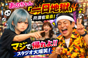 【爆笑】あのちゃん「一日地獄」発言が話題　共演者に「帰れよ」と本音炸裂