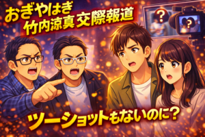 おぎやはぎ、竹内涼真の交際報道に疑問　「ツーショットもないのに？」