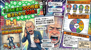 今井らいぱち、R-1優勝でLINE300件の嵐！「奥さんにもまだ…」会見で語った家族への想いとネタの衝撃