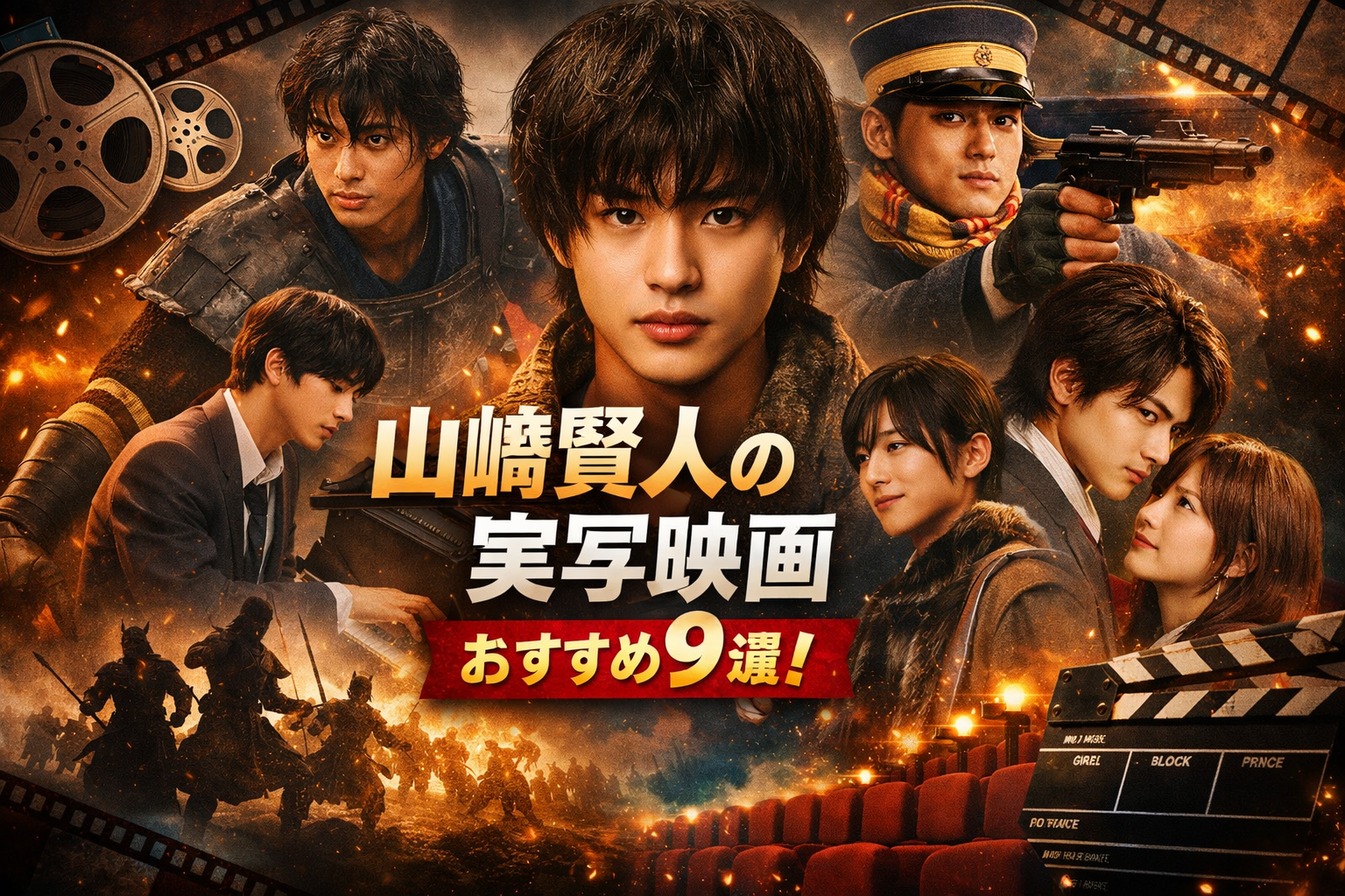 【保存版】山崎賢人のアニメ実写化作品紹介！ジャンル別９選