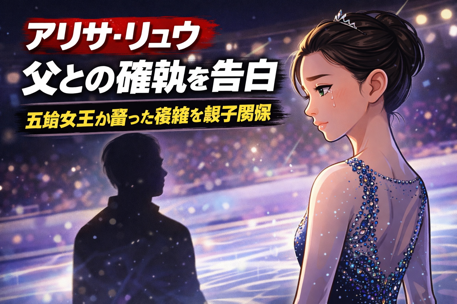 【衝撃】アリサ・リュウ　父との確執を告白　五輪女王が語った複雑な親子関係